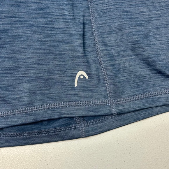 Head Blue Scrunched Back Athletic Outdoor Running Hoodie‎ Womens Size Medium M - Picture 6 of 12